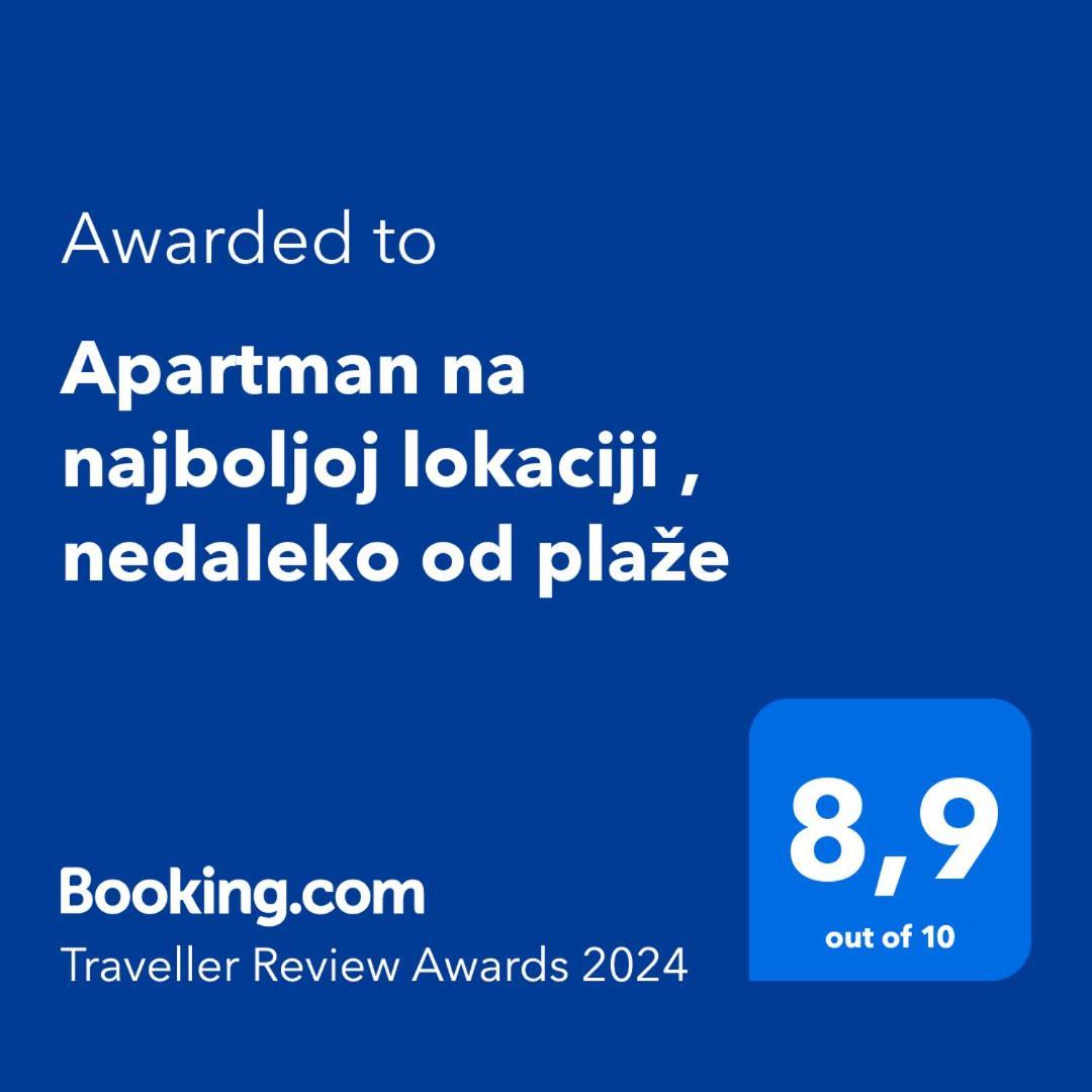 Apartman Na Najboljoj Lokaciji , Nedaleko Od Plaze Bar Exterior photo